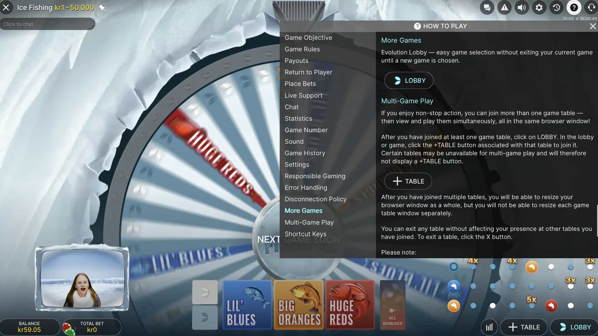 Ice Fishing loyalty VIP